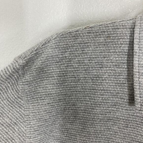 Slvdr Jacket Mens Medium Gray Shirt Jacket Shacket Zip Chest Pocket Lined Snaps - Picture 3 of 16